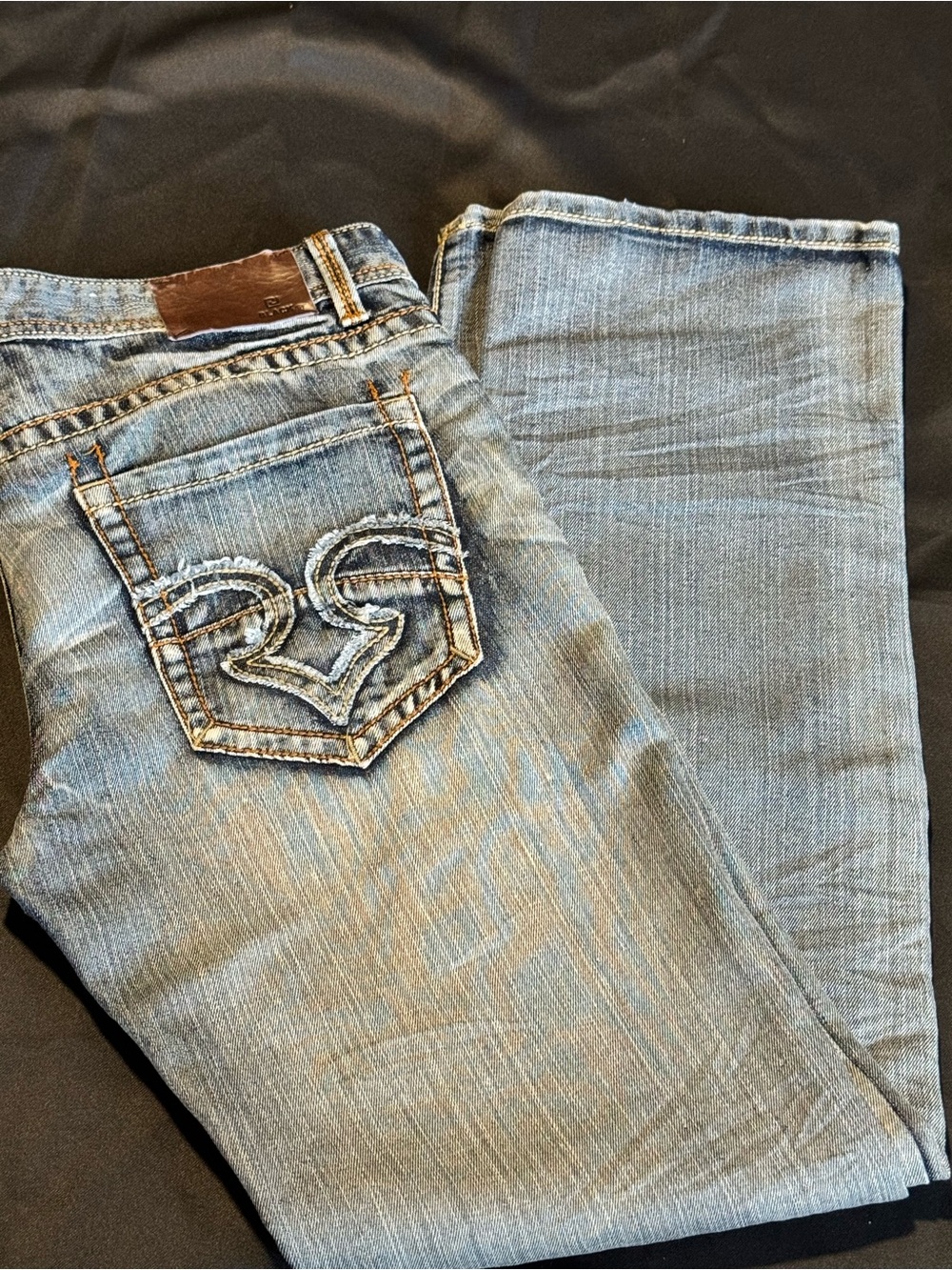 CJ Black Jeans Light Blue Women's Denim Jeans with Embroidered Back Pocket